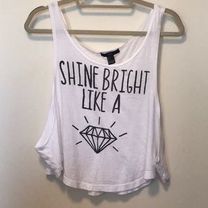 Forever 21 cropped tank